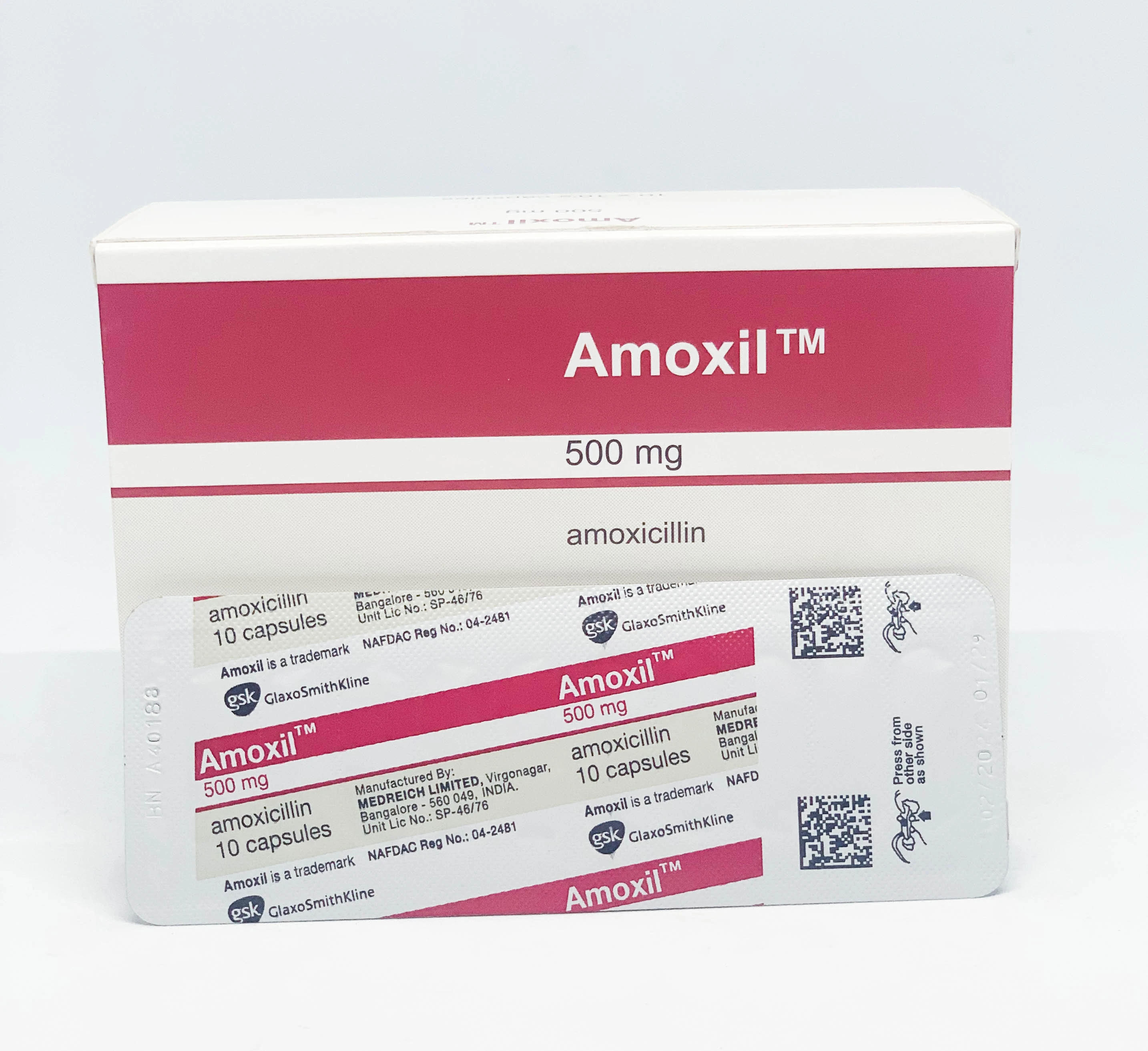 AMOXIL 500MG BEECHAM