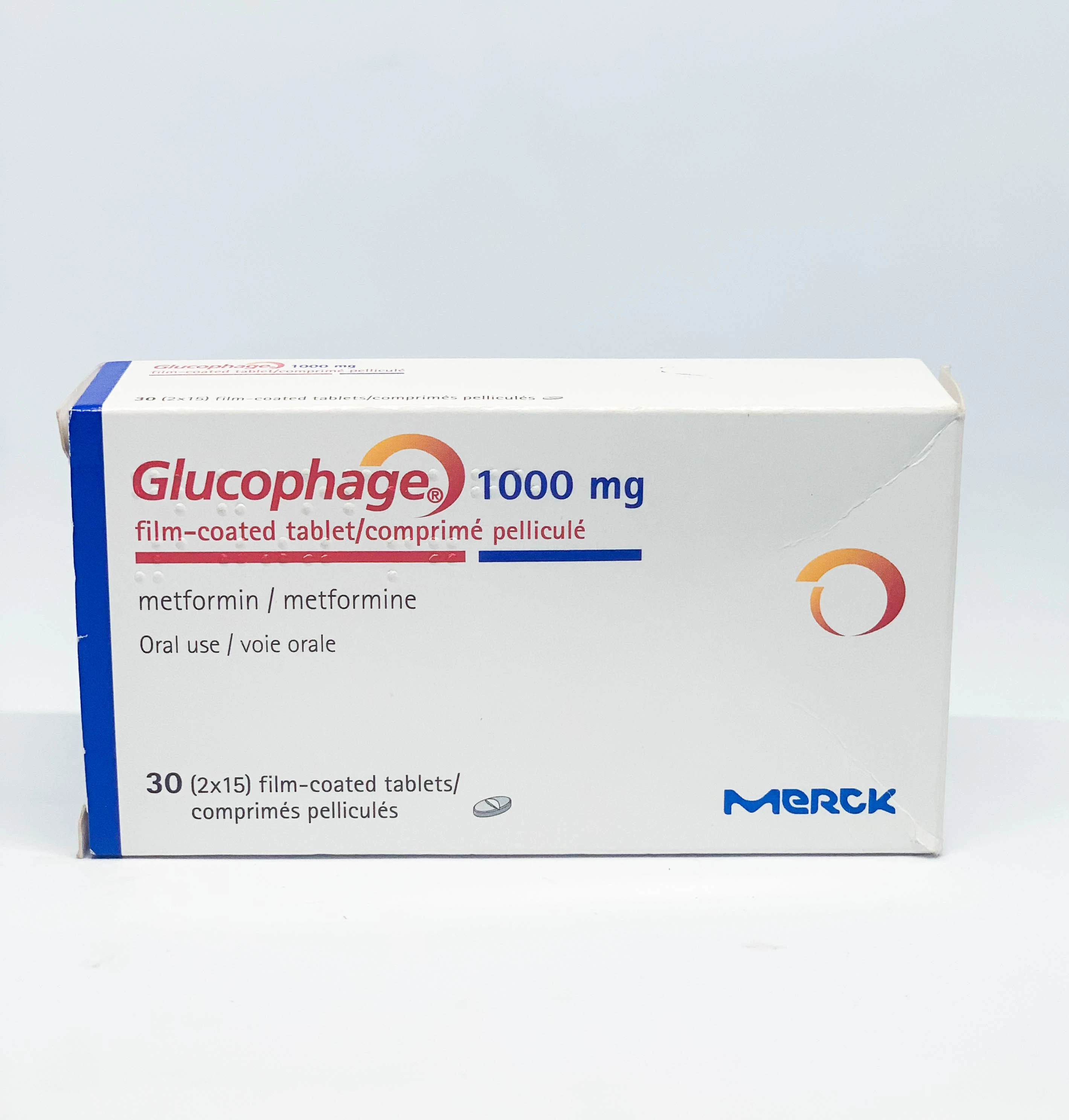 GLUCOPHAGE 1000MG *30
