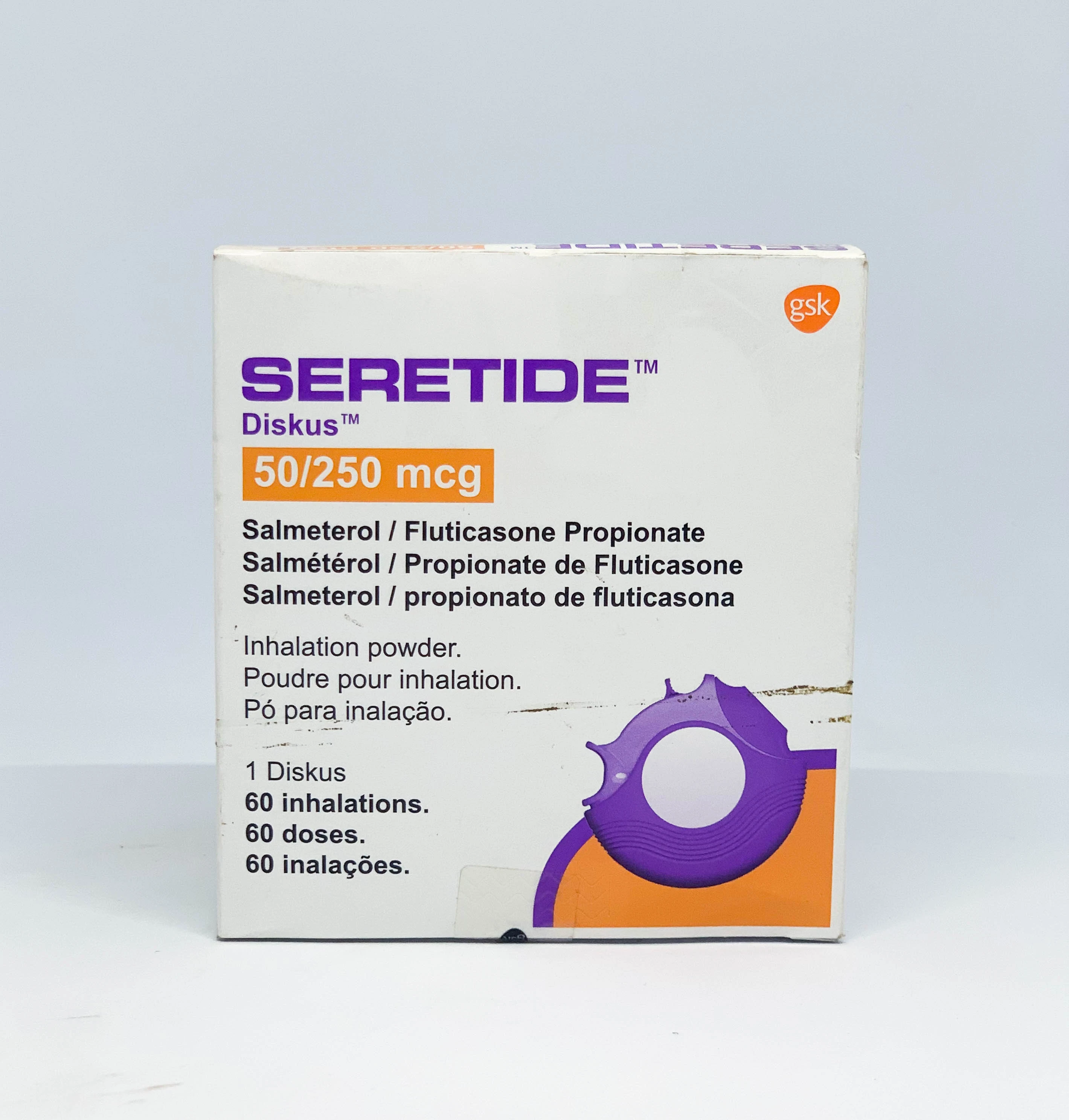 SERETIDE DISKUS 50/250MCG