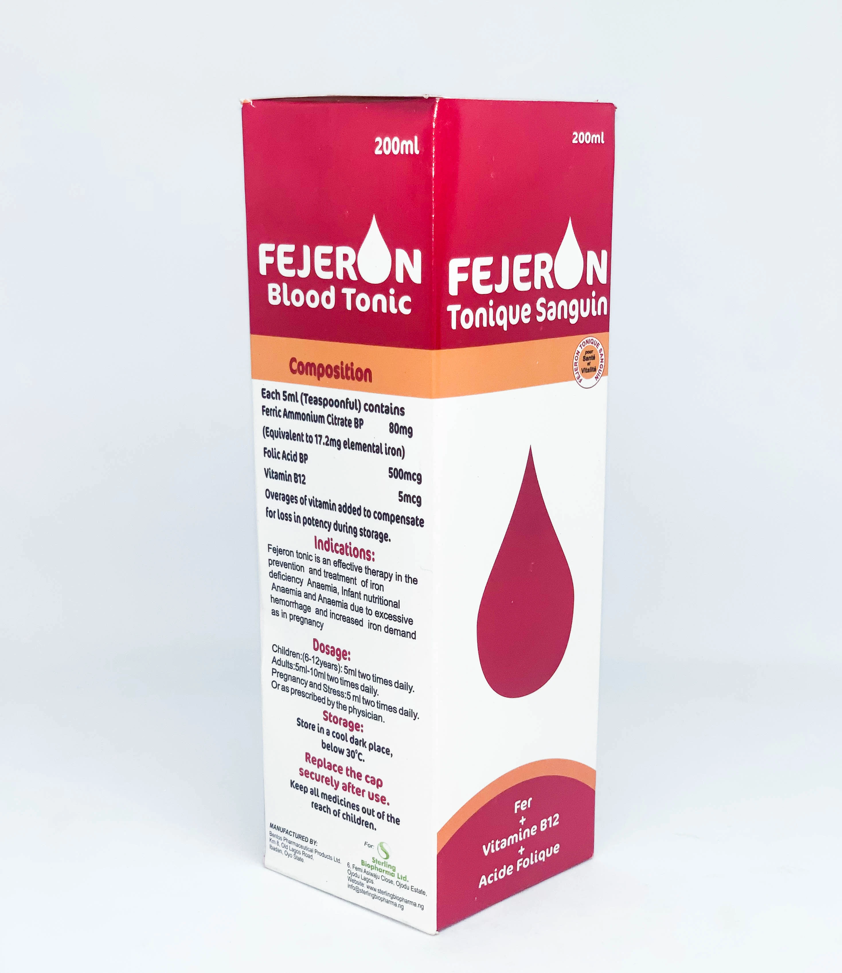 FEJERON SYRUP