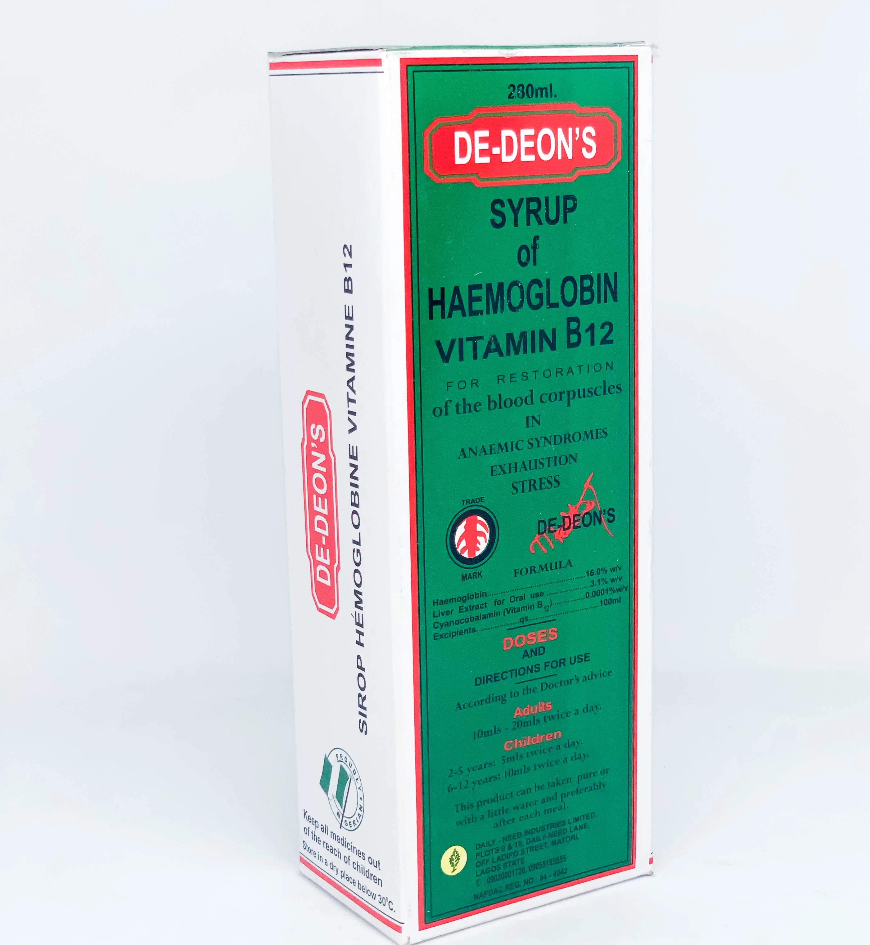 DEDEONS 280ML BIG