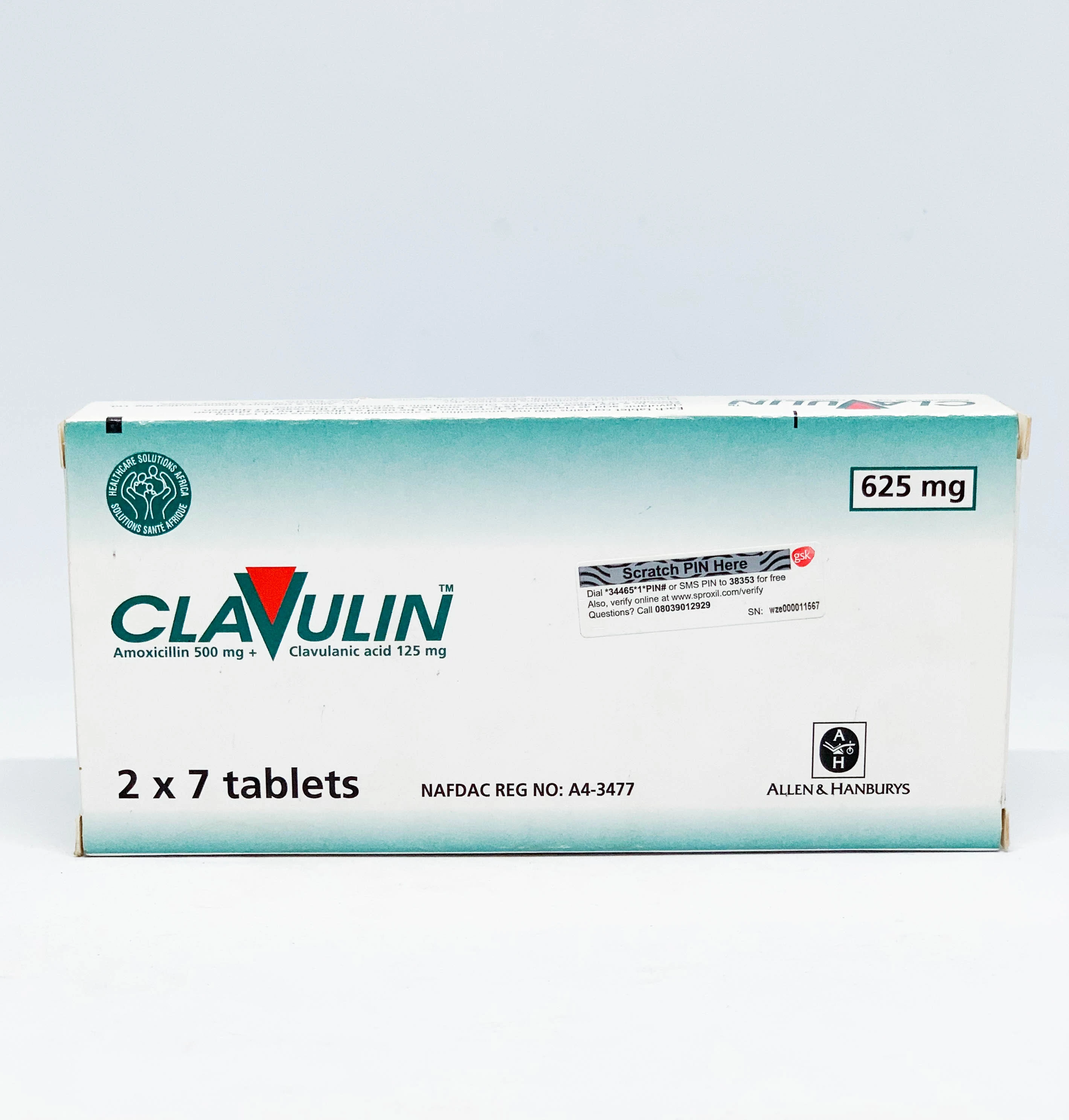 CLAVULIN TABLET 625MG